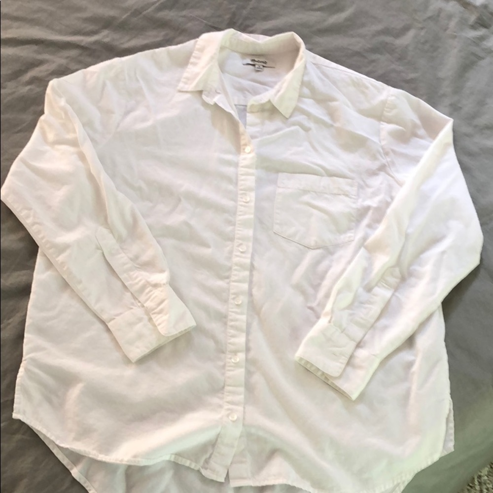 Madewell boyfriend button down
